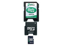 Micro memory MMMICROSDHC4/4GB-2ADAPT